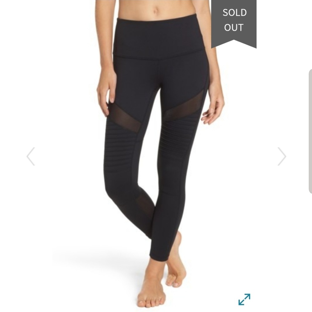 Zella Autumn High Waist Moto Ankle Leggings